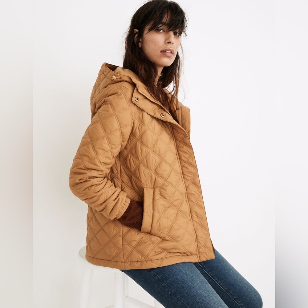Madewell Airpuff Quilted Packable Puffer Jacket (XS)